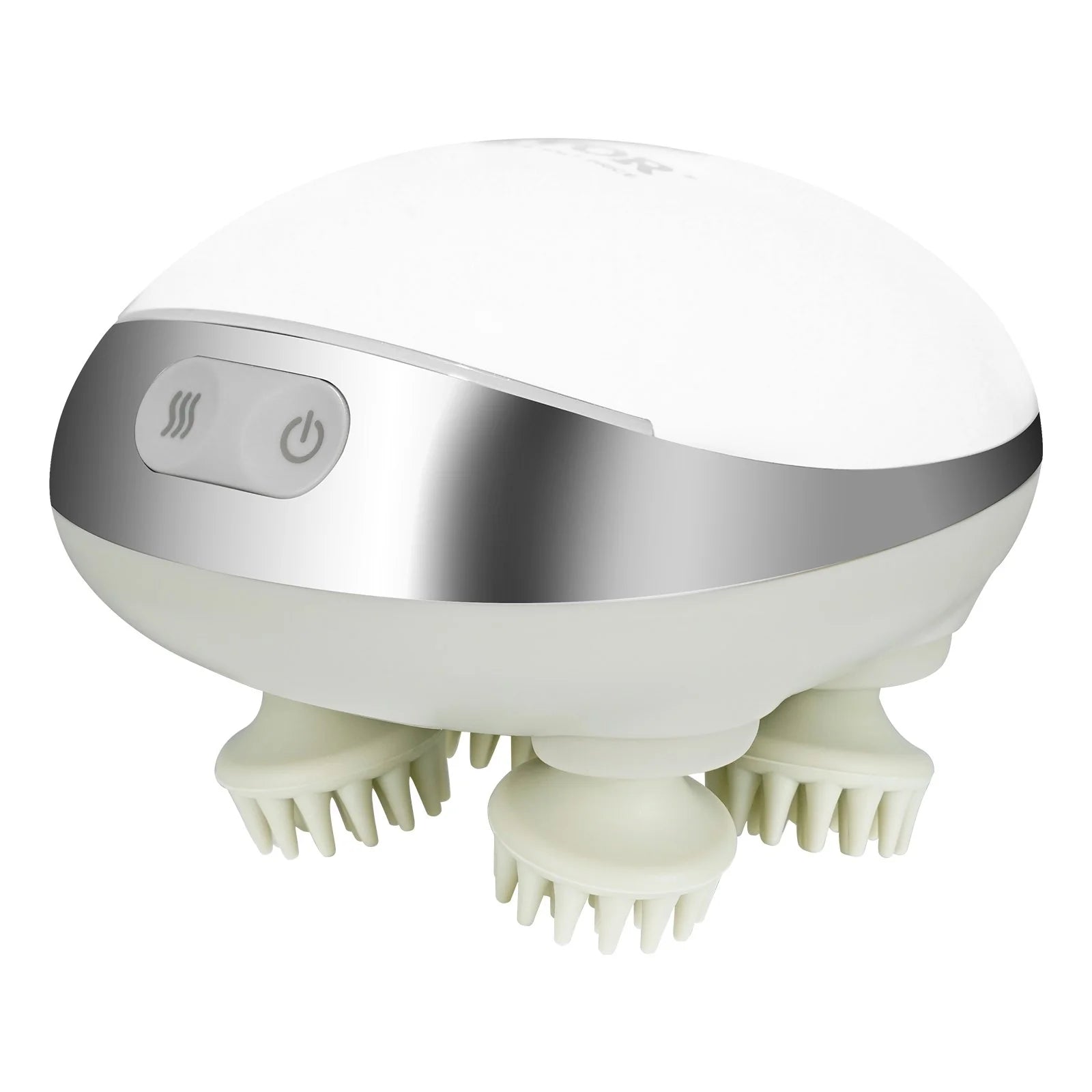 Rechargeable VEVOR Electric Scalp Massager with Heat - Waterproof Head Relaxation Tool